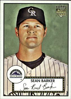 2007 Topps Rookie 1952 Edition #22 Sean Barker Front