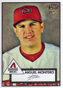 2007 Topps Rookie 1952 Edition #41 Miguel Montero Front
