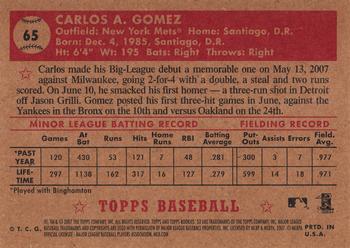 2007 Topps Rookie 1952 Edition #65 Carlos Gomez Back
