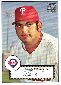 2007 Topps Rookie 1952 Edition #72 Zack Segovia Front