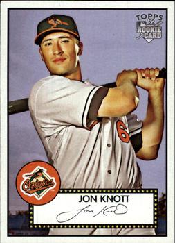2007 Topps Rookie 1952 Edition #76 Jon Knott Front