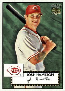 2007 Topps Rookie 1952 Edition #85 Josh Hamilton Front