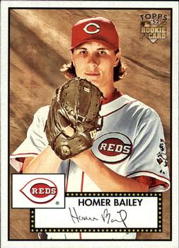 2007 Topps Rookie 1952 Edition #90 Homer Bailey Front