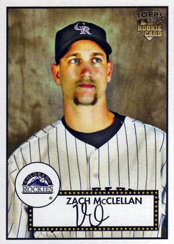 2007 Topps Rookie 1952 Edition #93 Zach McClellan Front