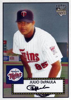 2007 Topps Rookie 1952 Edition #108 Julio DePaula Front
