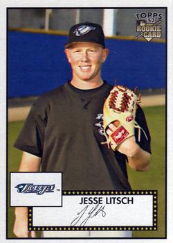 2007 Topps Rookie 1952 Edition #109 Jesse Litsch Front