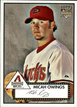 2007 Topps Rookie 1952 Edition #110 Micah Owings Front