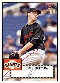 2007 Topps Rookie 1952 Edition #130 Tim Lincecum Front