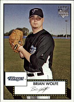 2007 Topps Rookie 1952 Edition #143 Brian Wolfe Front