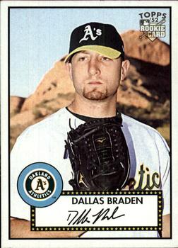 2007 Topps Rookie 1952 Edition #144 Dallas Braden Front