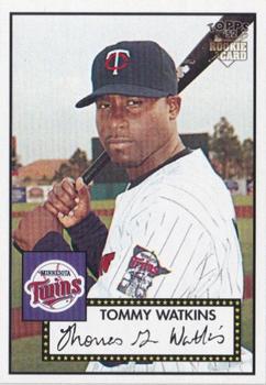 2007 Topps Rookie 1952 Edition #171 Tommy Watkins Front