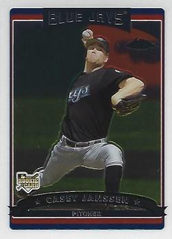 2006 Topps Updates & Highlights - Chrome Rookie Cards #CRC3 Casey Janssen Front