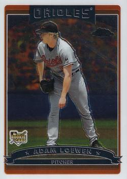 2006 Topps Updates & Highlights - Chrome Rookie Cards #CRC35 Adam Loewen Front