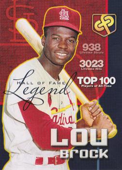 2007 St. Louis Cardinals Christian Family Day #NNO Lou Brock Front