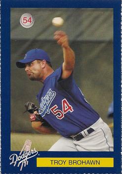 2003 Los Angeles Dodgers Police #NNO Troy Brohawn Front