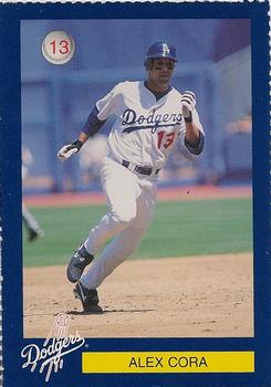2003 Los Angeles Dodgers Police #NNO Alex Cora Front