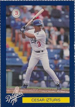2003 Los Angeles Dodgers Police #NNO Cesar Izturis Front