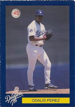2003 Los Angeles Dodgers Police #NNO Odalis Perez Front