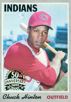 2019 Topps Heritage - 50th Anniversary Buybacks #27 Chuck Hinton Front