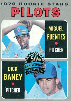 2019 Topps Heritage - 50th Anniversary Buybacks #88 Pilots 1970 Rookie Stars - Miguel Fuentes / Dick Baney Front