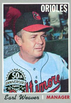 2019 Topps Heritage - 50th Anniversary Buybacks #148 Earl Weaver Front