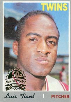 2019 Topps Heritage - 50th Anniversary Buybacks #231 Luis Tiant Front