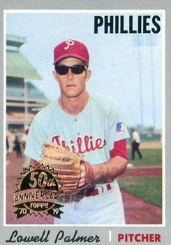 2019 Topps Heritage - 50th Anniversary Buybacks #252 Lowell Palmer Front