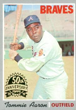 2019 Topps Heritage - 50th Anniversary Buybacks #278 Tommie Aaron Front