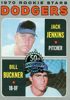 2019 Topps Heritage - 50th Anniversary Buybacks #286 Dodgers 1970 Rookie Stars (Jack Jenkins / Bill Buckner) Front