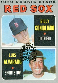 2019 Topps Heritage - 50th Anniversary Buybacks #317 Red Sox 1970 Rookie Stars - Billy Conigliaro / Luis Alvarado Front