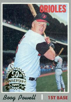 2019 Topps Heritage - 50th Anniversary Buybacks #410 Boog Powell Front
