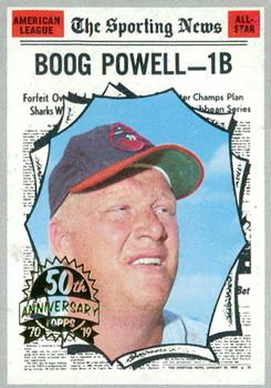 2019 Topps Heritage - 50th Anniversary Buybacks #451 Boog Powell Front
