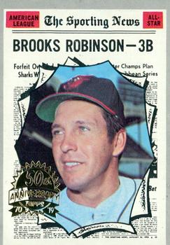 2019 Topps Heritage - 50th Anniversary Buybacks #455 Brooks Robinson Front