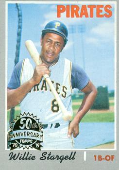 2019 Topps Heritage - 50th Anniversary Buybacks #470 Willie Stargell Front