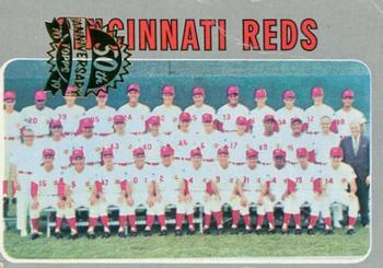 2019 Topps Heritage - 50th Anniversary Buybacks #544 Cincinnati Reds Team Front