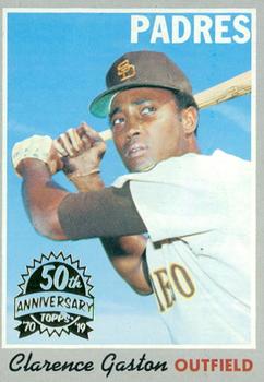 2019 Topps Heritage - 50th Anniversary Buybacks #604 Clarence Gaston Front