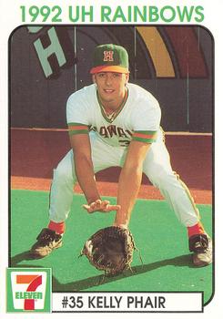 1992 7-Eleven University of Hawaii Rainbows #5 Kelly Phair Front