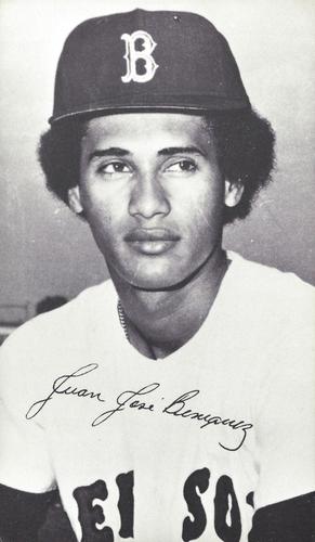 1972 Boston Red Sox Photocards #NNO Juan Beniquez Front