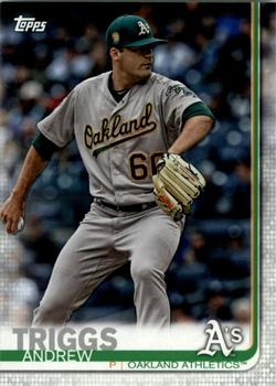 2019 Topps Oakland Athletics #OA-14 Andrew Triggs Front