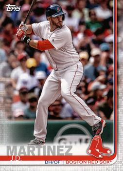 2019 Topps Boston Red Sox #RS-5 J.D. Martinez Front