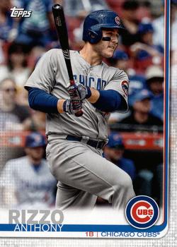 2019 Topps Chicago Cubs #CC-2 Anthony Rizzo Front