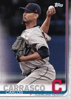 2019 Topps Cleveland Indians #CI-8 Carlos Carrasco Front
