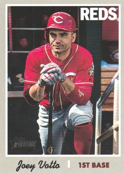 2019 Topps Heritage - O-Pee-Chee Backs #465 Joey Votto Front