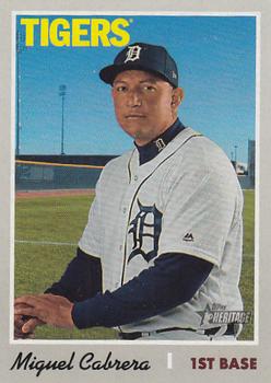 2019 Topps Heritage - O-Pee-Chee Backs #472 Miguel Cabrera Front
