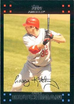2007 Topps Updates & Highlights #UH139 Casey Kotchman Front