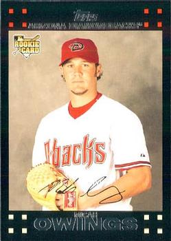 2007 Topps Updates & Highlights #UH169 Micah Owings Front