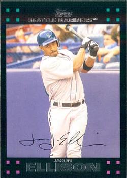 2007 Topps Updates & Highlights #UH17 Jason Ellison Front