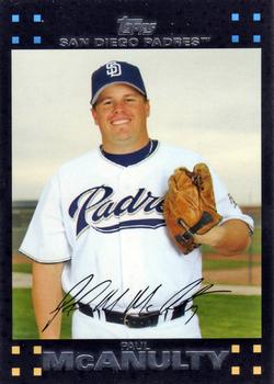 2007 Topps Updates & Highlights #UH34 Paul McAnulty Front
