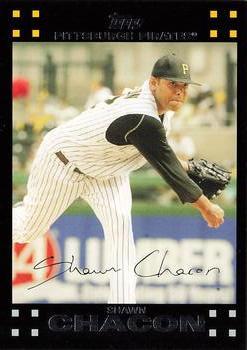2007 Topps Updates & Highlights #UH61 Shawn Chacon Front