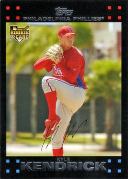 2007 Topps Updates & Highlights #UH186 Kyle Kendrick Front